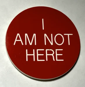 im not here